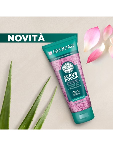 Geomar - Siidine dušigeel-kehakoorija Surnumere mikroelementidega, 250ml