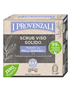 I Provenzali - Tahke näokoorija Oliivikivi jahust ja söest, 70g