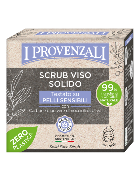 I Provenzali - Tahke näokoorija Oliivikivi jahust ja söest, 70g