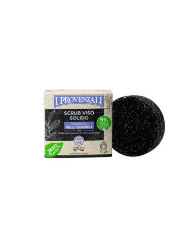 I Provenzali - Tahke näokoorija Oliivikivi jahust ja söest, 70g