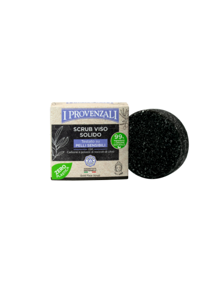 I Provenzali - Tahke näokoorija Oliivikivi jahust ja söest, 70g