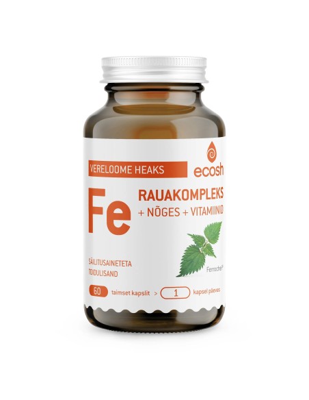 Ecosh Life - Rauakompleks + nõges + vitamiinid, 60tk