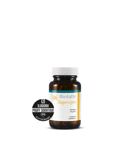 Biolatte Superzym kapslid 60tk 30g