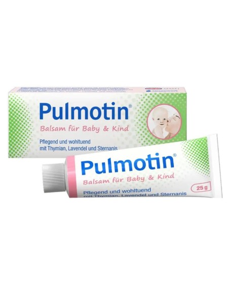 Pulmotin - Külmetusvastane palsam beebidele ja lastele, 25g