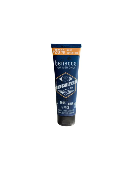 Benecos - Dušigeel meestele 3in1, 250 ml