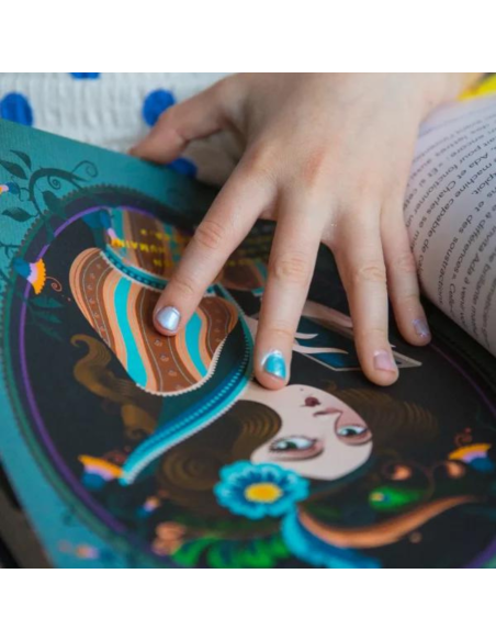 Namaki - Kolmest mahakooritavast küünelakist ja viilist koosnev komplekt, "Frozen Sweets" 3*7,5 ml