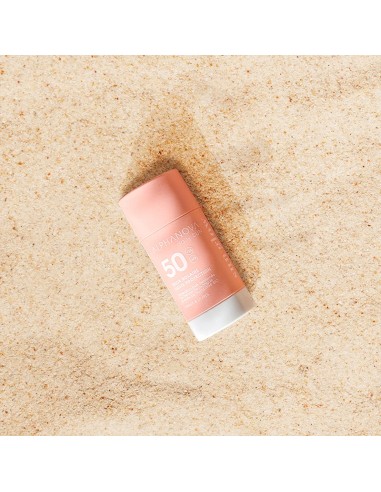 Alphanova Daily Sun - SPF50 päikesekaitsepulk näole mangovõi, vaarikaseemneõli ja E-vitamiiniga, 17ml