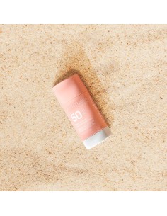 Alphanova Daily Sun - SPF50+ niisutav huulepulk mangovõi ja vaarikaõliga monoi lõhnaga, 4gr 2