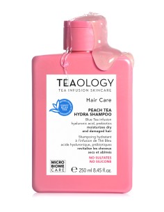 Teaology - Rikkalikult niisutav šampoon "Peach Tea Hydra", 250ml 2