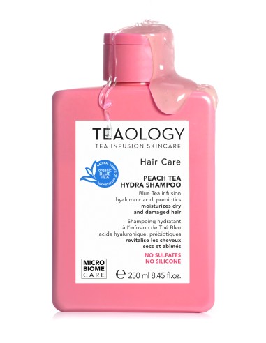 Teaology - Rikkalikult niisutav šampoon "Peach Tea Hydra", 250ml