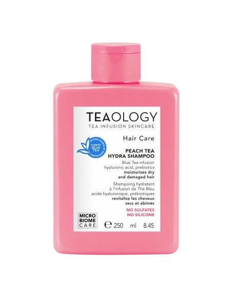 Teaology - Rikkalikult niisutav šampoon "Peach Tea Hydra", 250ml