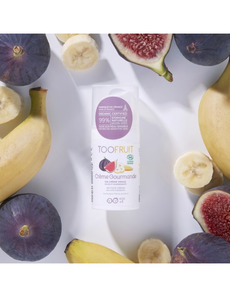 Toofruit - Tugevalt niisutav ja kaitsev näokreem banaani ja viigimarjade ekstraktiga kuivale nahale 30 ml