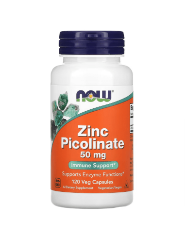 NOW Foods - Tsink-pikolinaat 50mg, 120 kapslit
