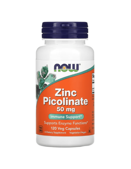 NOW Foods - Tsink-pikolinaat 50mg, 120 kapslit