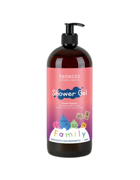 Benecos - Õuna-viinamarja dušigeel, 950ml