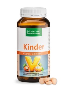 Sanct Bernhard - Laste multivitamiin magusainega, 240 tabletti