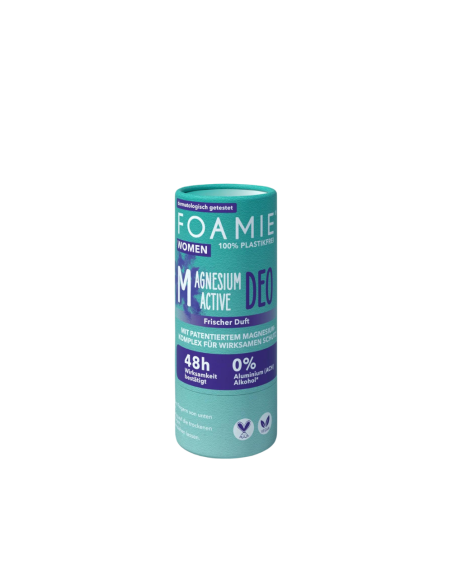 Foamie - Tahke deodorant magneesiumiga "Rain in the woods", 40 gr