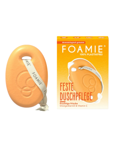 Foamie - Tahke dušiseep apelsiniõli ja C-vitamiiniga "Orange Sprizz", 80 gr