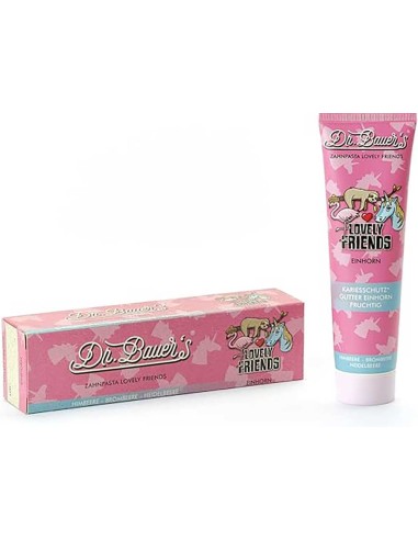 Dr. Bauer's - Hambapasta "Lovely Friends" 6+, Ükssarvik, 90ml
