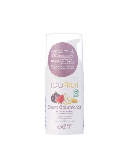 Toofruit - Tugevalt niisutav ja kaitsev näokreem banaani ja viigimarjade ekstraktiga kuivale nahale 30 ml