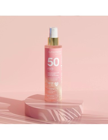 Alphanova Daily Sun - SPF50 säraosakestega päikesekaitseõli vaarikaseemneõliga ja monoi lõhnaga, 125ml