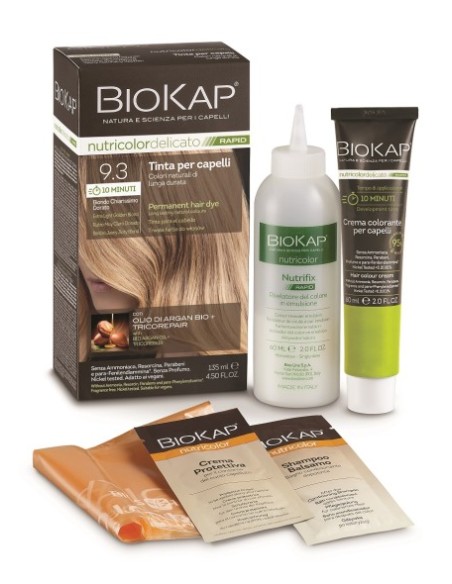 Biokap - Nutricolor Delicato Rapid Ekstrahele kuldblond 140 ml