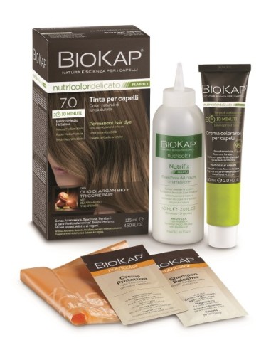 Biokap - Nutricolor Delicato Rapid Naturaalne keskmine blond 140 ml