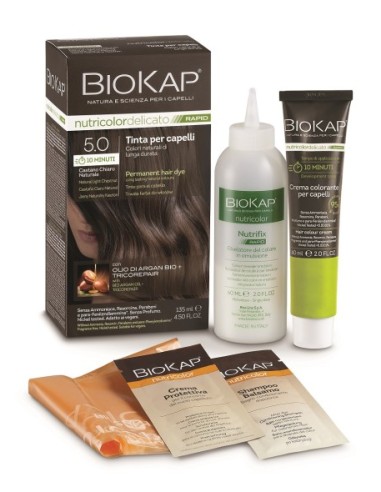 Biokap - Nutricolor Delicato Rapid Naturaalne hele kastan 140 ml