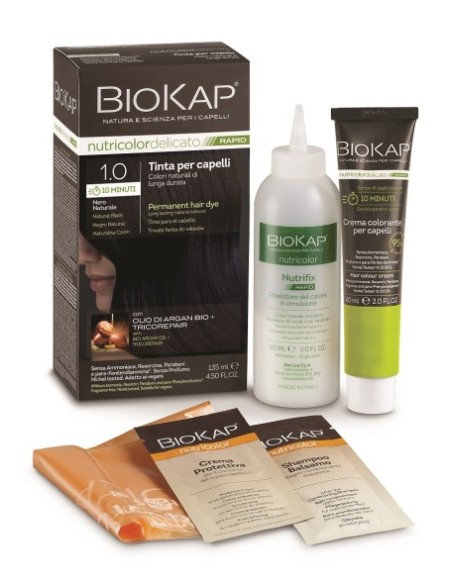 Biokap - Nutricolor Delicato Rapid Naturaalne must 140 ml