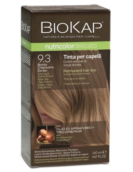 BioKap - Nutricolor Delicato Ekstrahele kuldblond 140 ml