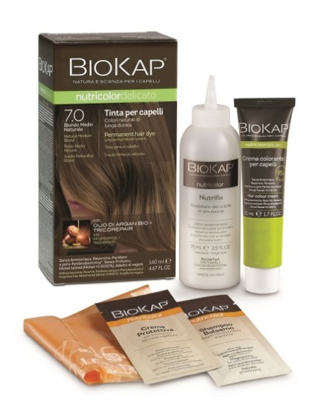 BioKap - Nutricolor Delicato Naturaalne keskmine blond 140 ml