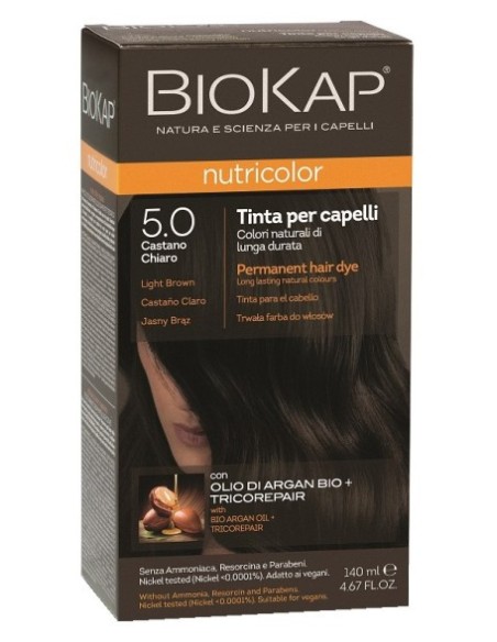 BioKap - Nutricolor Helepruun püsivärv 140 ml