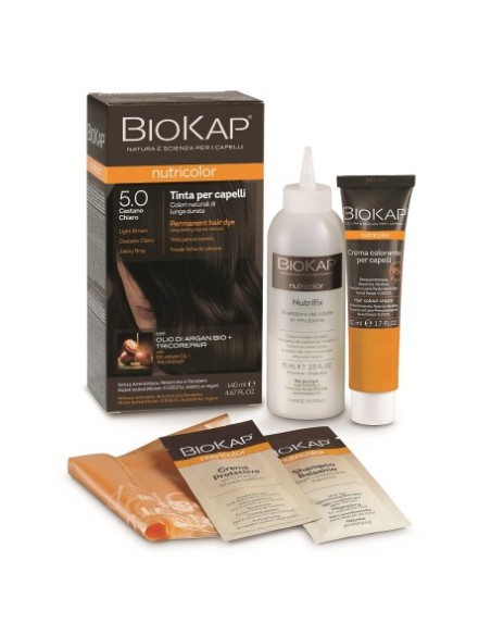 BioKap - Nutricolor Helepruun püsivärv 140 ml