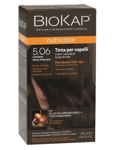 BioKap - Nutricolor Muskaatpähkel püsivärv 140 ml