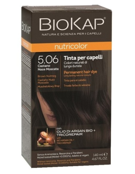 BioKap - Nutricolor Muskaatpähkel püsivärv 140 ml