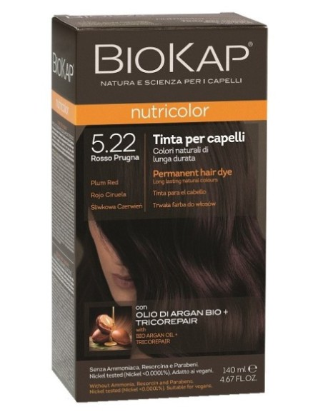BioKap - Nutricolor Ploomipunane püsivärv 140 ml