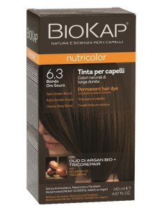 BioKap - Nutricolor Tume kuldblond püsivärv 140 ml