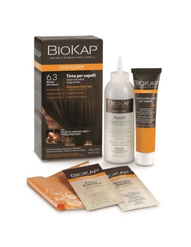 BioKap - Nutricolor Tume kuldblond püsivärv 140 ml