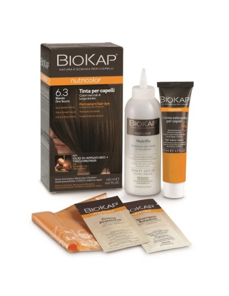 BioKap - Nutricolor Tume kuldblond püsivärv 140 ml