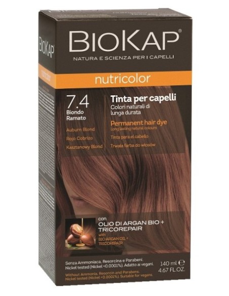 BioKap - Nutricolor Punakasblond püsivärv 140 ml