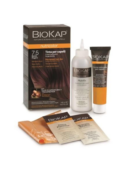 BioKap - Nutricolor Mahagonblond püsivärv 140 ml