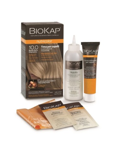 BioKap - Nutricolor kuldne ekstrahele blond püsivärv 140 ml