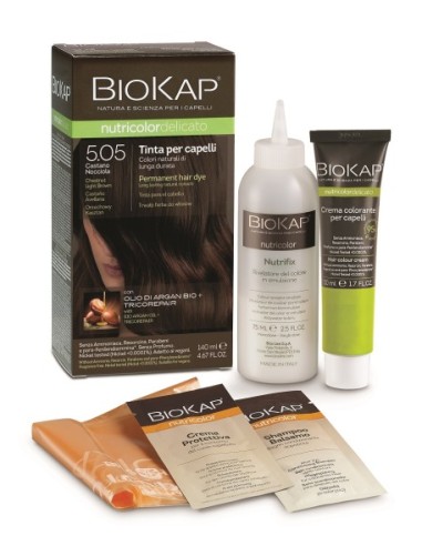 BioKap - Nutricolor Delicato Naturaalne hele kastanipruun 140 ml