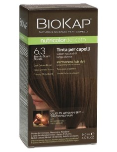 BioKap - Nutricolor Delicato Tume kuldblond 140 ml