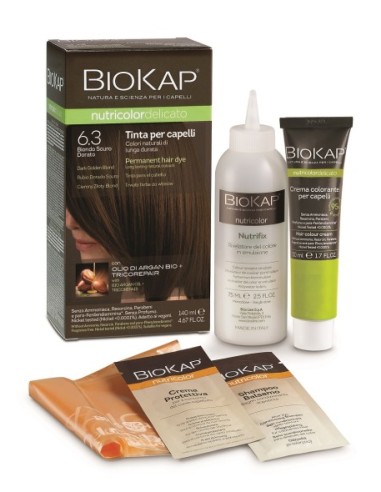 BioKap - Nutricolor Delicato Tume kuldblond 140 ml