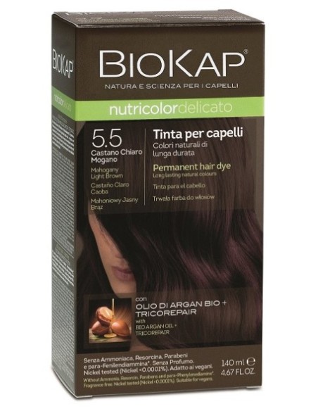 BioKap - Nutricolor Delicato Hele mahagonpruun 140 ml