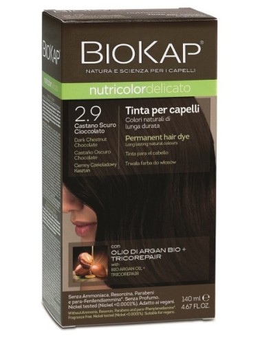 BioKap - Nutricolor Delicato Tume šokolaadikastan 140 ml