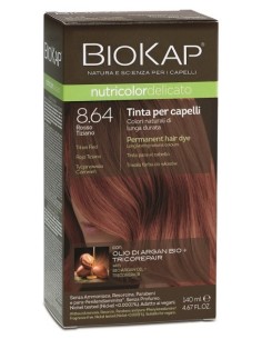BioKap - Nutricolor Delicato Titaanpunane püsivärv 140 ml