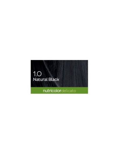 BioKap - Nutricolor Delicato Naturaalne must püsivärv 140 ml