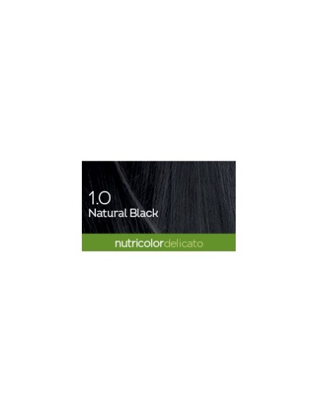 BioKap - Nutricolor Delicato Naturaalne must püsivärv 140 ml